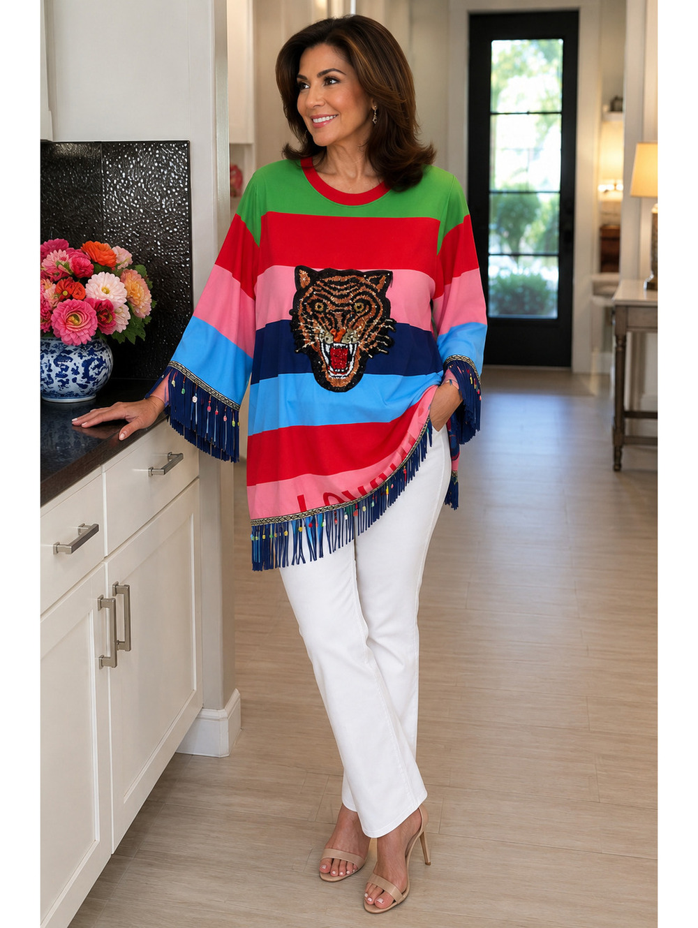Striped Tiger Blouse